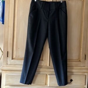 Ann Taylor gray wool blend ankle length pants-NWT-size 2